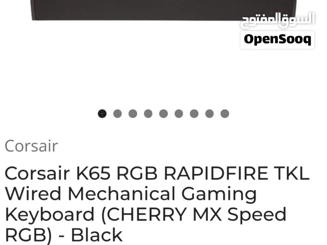 Corsair K65 RGB Rapidfire TKL (Silver Switches)