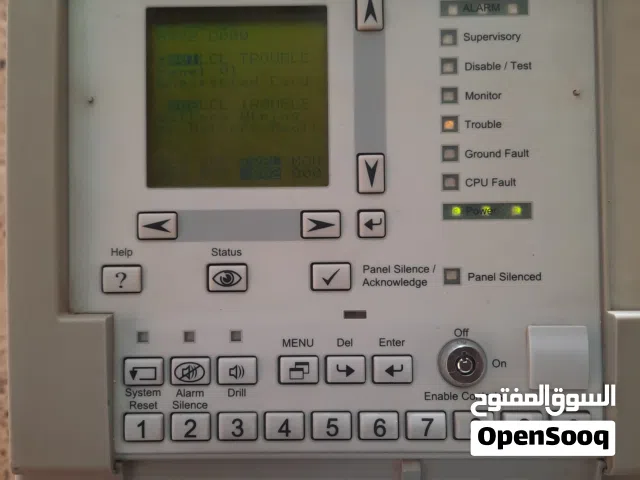 لوحه نظام فير حريق ادرسبل EST