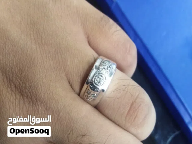 خاتم قديم ألماس رجالي فيه 11 فص بلكشف