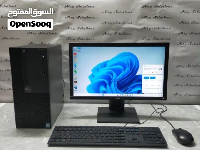 Dell OptiPlex 3070 Desktop Intel i3 8th Gen 8GB RAM 256GB SSD, Windows 11 , Wi-Fi /LG Monitor 22MK4