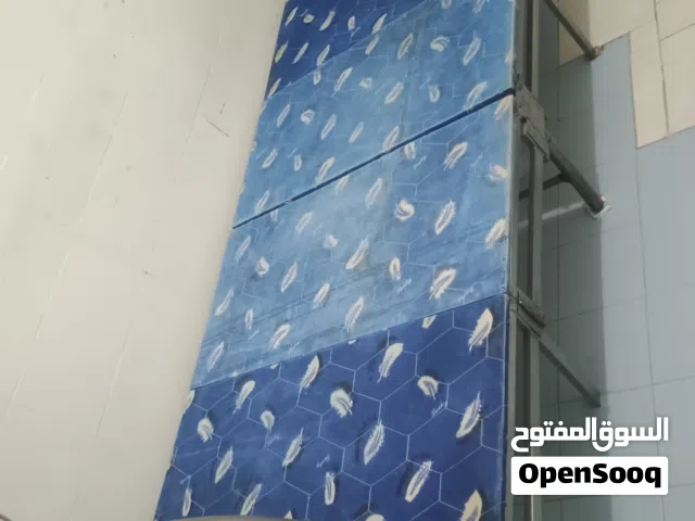 Single Metal Folded Bed and Mattress