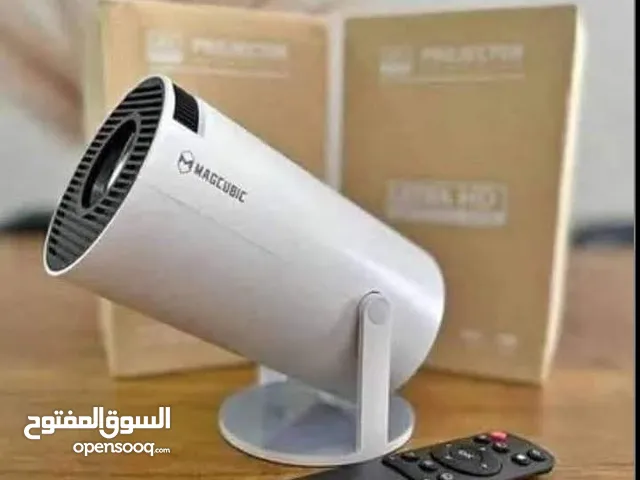 بروجكتور _HY300دعم دقة 4K، نظام أندرويد 11، خاصية تصحيح الانحراف التلقائي، ومكبر صوت مدمج،