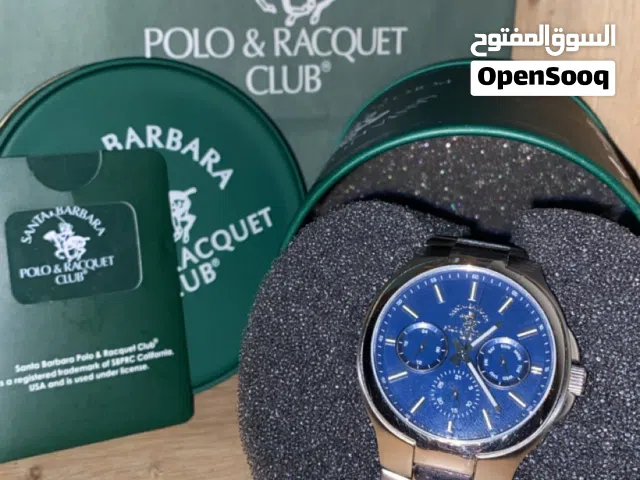 ساعه اصلية 100% من شركة (polo)