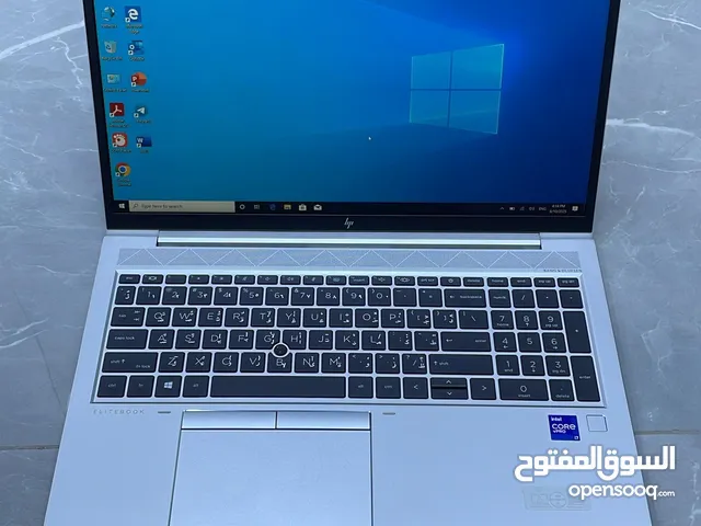 للبيعHP ELITEBOOK 850 g8 جيل11 بحالة ممتازة كالجديد