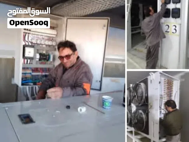 فنى تركيب ثلاجات التخزين