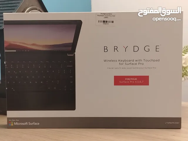 Brydge Wireless Keyboard With Touchpad Surface Pro 4,5.6.7