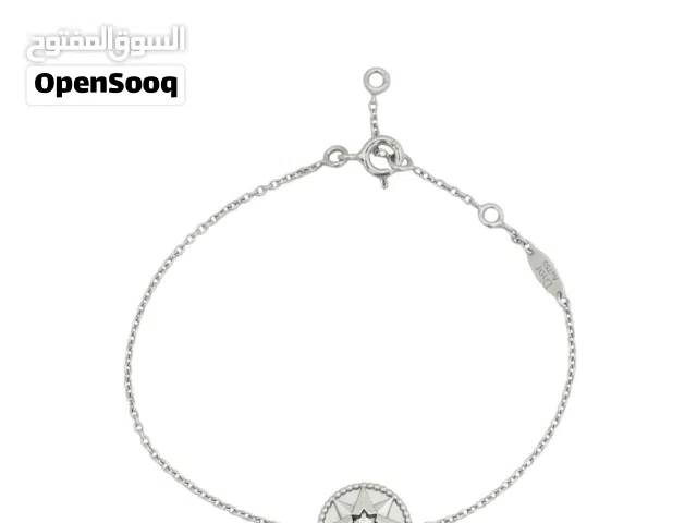 اسورة  au750 Dior اصليه ذهب ابيض عيار 18k