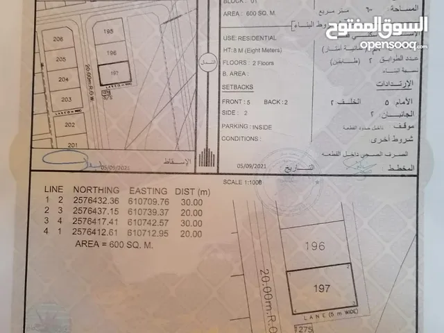 Residential Land for Sale in Al Dakhiliya Sumail