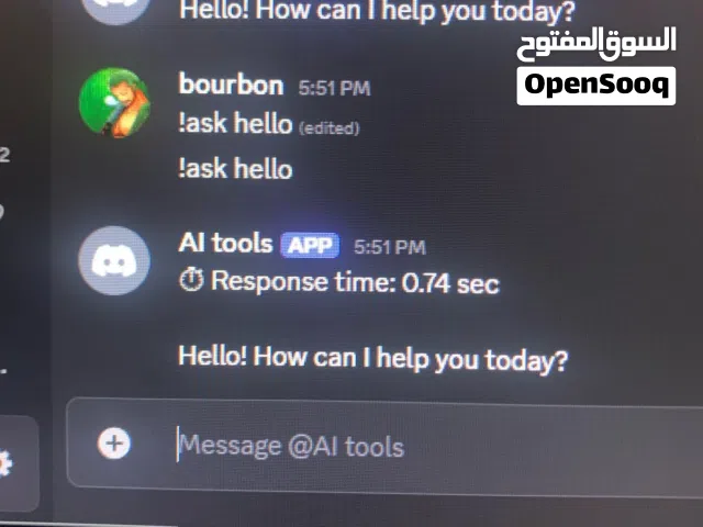 تصميم مواقع والعاب وبوتات