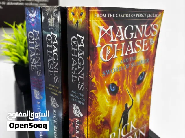 Rick Riordan / Percy Jackson Universe - 3 Book Magnus Chase Complete Trilogy