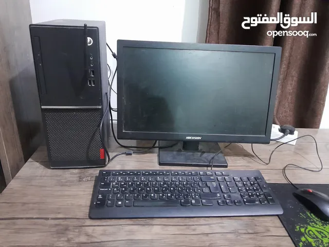 كمبيوتر لينوفو v250  مع شاشة وملحقاته