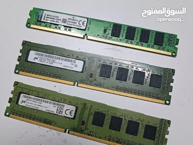 رامات 4GB DDR3 للبيع بسعر 12 في مجال بسعر