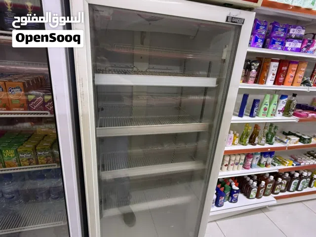 ثلاجة عرض زجاج للسوبرماركت تبريد 100٪