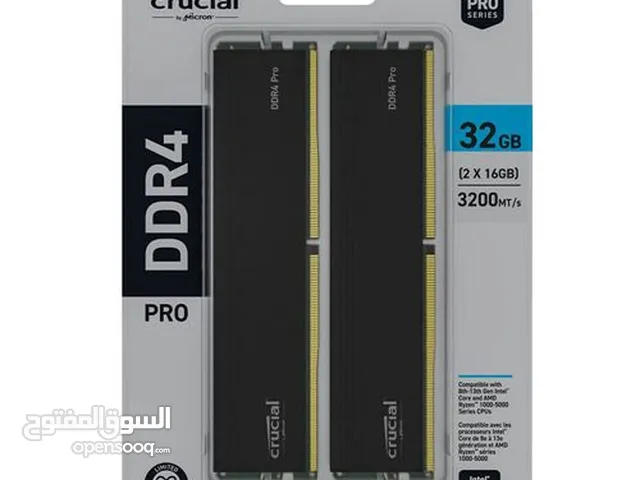 Crucial Pro 32GB Kit (2x16GB) DDR4-3200 mt/s