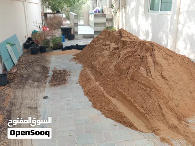 رمل.زراع .رمل اسو .رمل ابیض کنکری طابوق اسمنت باسکو کاربستون جبس .جمیع انواع للبیع ابوظبی بنی یاس