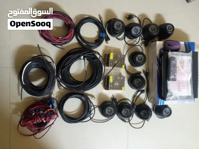 كمرات مراقبه مع جهاز تسجيل مع وصلاتهم للبيع بسعر120د