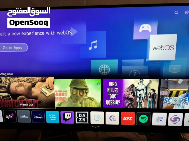شاشه LG 4Kاصليه سمارت ربي يبارك