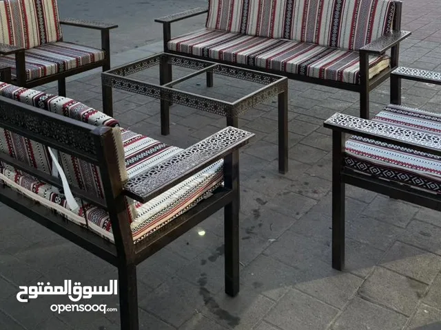 طقم 4 كراسي مع طاوله رخام