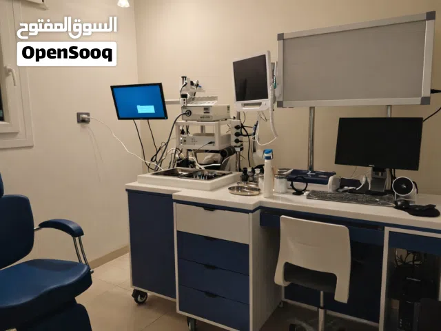 ENT station work unit وحدة كشف كاملة خاصة ب عيادة الأنف و الأذن و الحنجرة