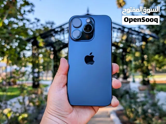 iPhone 15 Pro 256GB in Blue - Excellent Used Condition with Box and Charger