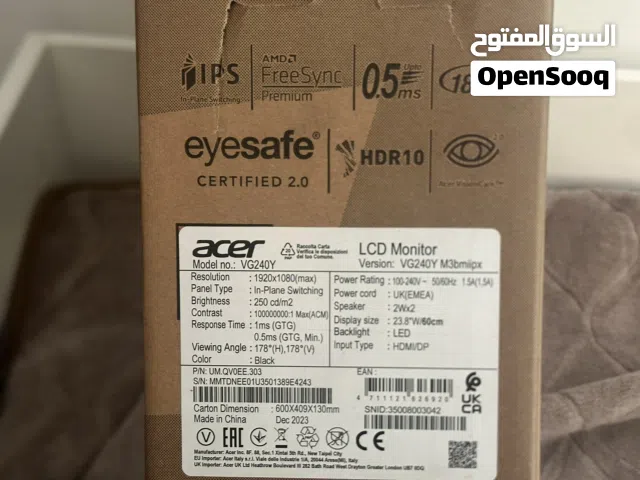tripple acer gaming monitor