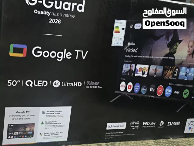 شاشة جي جارد QLED جديدة غير مستعمله