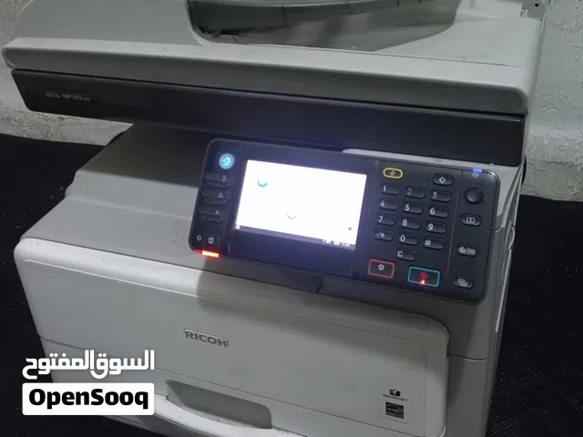 طابعه hp الوان وطابعه ricoh عاديه