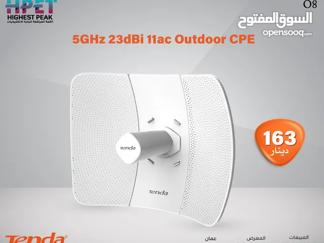 Tenda O8 جهاز CPE خارجي 5 جيجاهرتز 23 ديسيبل 11ac