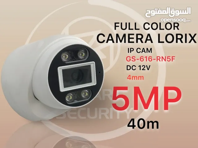كاميرا مراقبه لوريكس CAMERA LORIX 5MP  GS-616-RN5F  DC12V  4mm FULL COLOR  40M