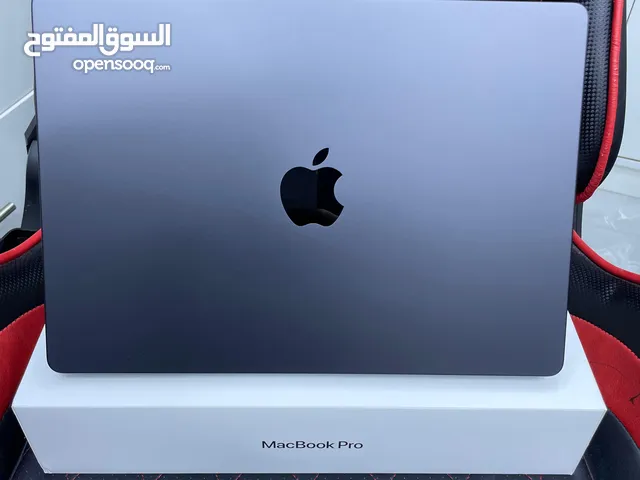 للبيع الجهاز كالجديد مشحون 3 مرة Mac Book PRO M4