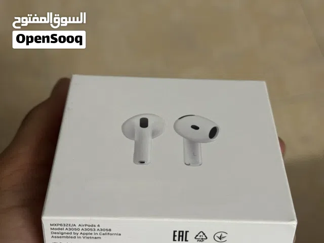 فرصة لا تتفوت: AirPods 4 جديدة تمامًا ضمان سنه كامله !