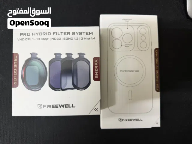 Freewell Sherpa Pro Hybrid Filter and Freewell Case for iPhone 17 Pro max