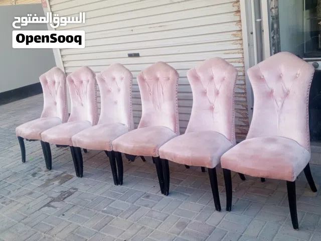 6كراسي مال طاولة طعام نظيف