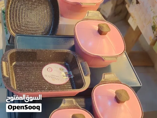 طقم حلل  جرانيت الأندلس تركي مربع