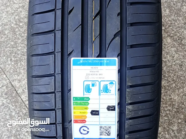 إطارات جديد و أصلي نكسن كوري مقاس 235/45/18 في الجراند تاير