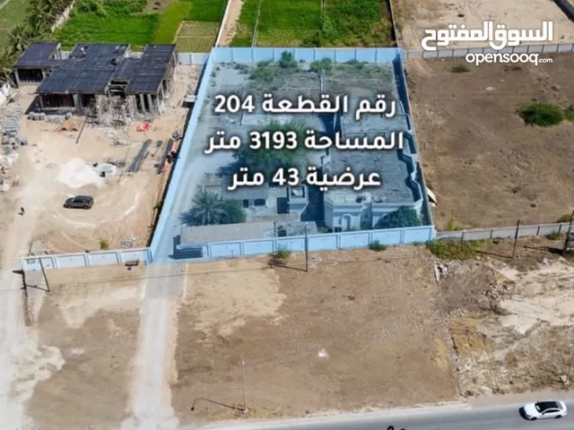 لمحبين التمييز في الاراضي الرئيسية بواجهات مميزة أرض زراعية صحنوت الجنوبية مربع ب