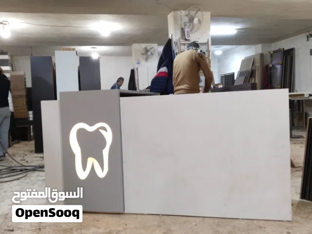كاونتر استقبال بأفضل الأسعار شامل التوصيل والتركيب عمان زرقاء
