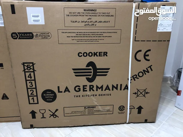 La Germania 9D10GUB1X4AWW Freestanding Cooker with 5 Gas Burners