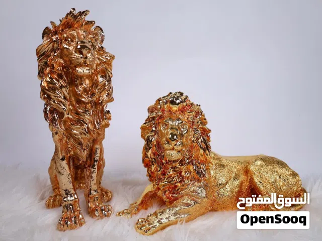 تماثيل مصنوعه من الرزن بأحجام مختلفة