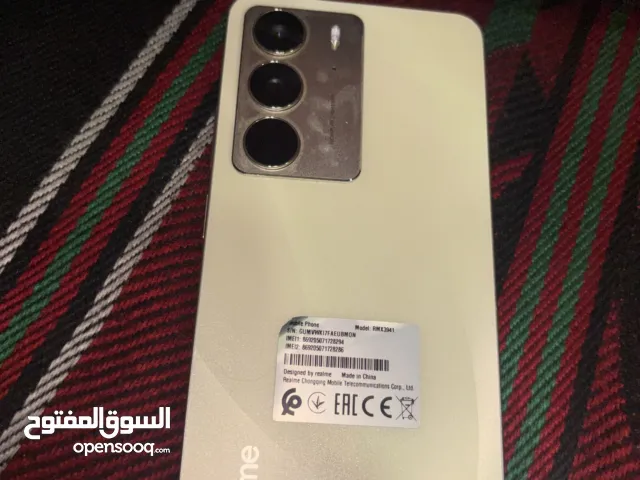 تلفون realme c75 بحاله كرتونه جديد تلفون ولا قحط جيجا 256 تلفون جديد ولا قحطة موجود في رام الله 0597