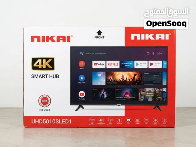 Nikai 50 4K Smart TV with Original Box – Excellent Condition
