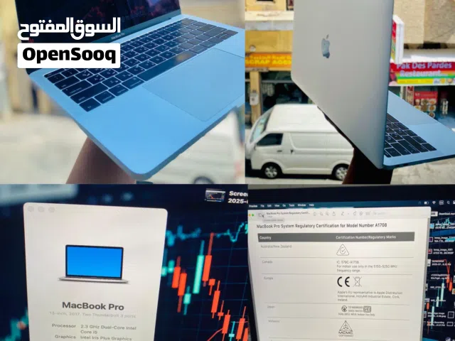 Apple MacBook Pro Model 2017 Condition : 10/9 Processor : 2.3ghz Dual Core Intel Core I5