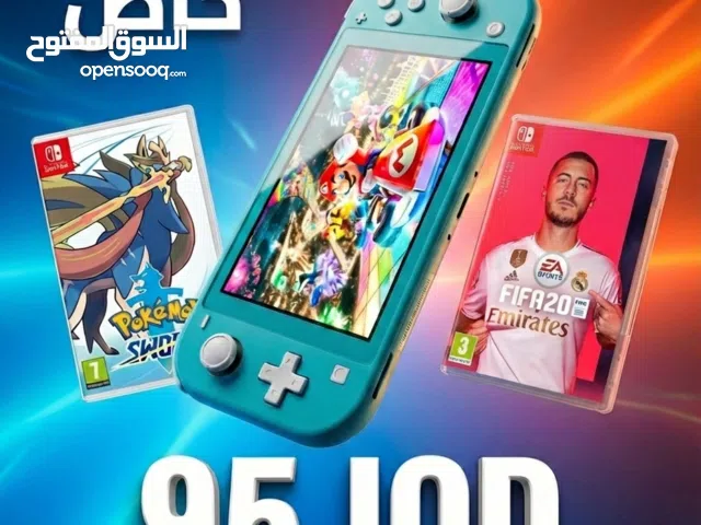 Nintendo Switch Lite - نينتندو سويتش لايت نظيفة وبحالةالوكالة بسعر لقطة