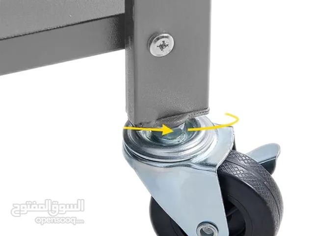 ستاند تخزين معدني عملي ومتين بتصميم جاهز للاستخدام مباشرة تنظيم الأدوات في المطبخ أو الملابس في غرف