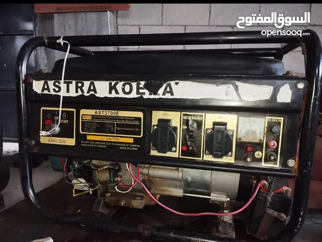 مولد كهرباء بنزين ثلاث كيلو ونص ASTRA KOREA - بحالة ممتازة مولد كهرباء ASTRA KOREA - بحالة ممتازة