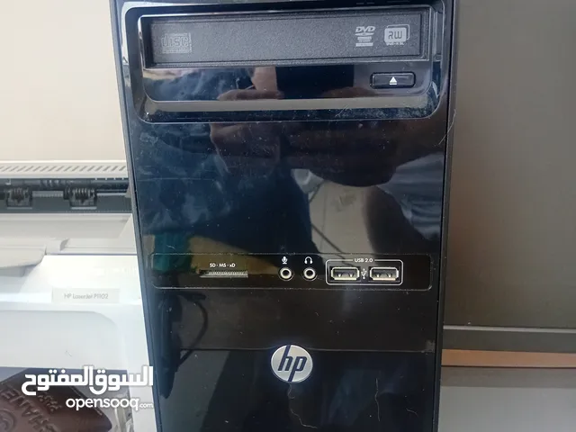 hp pro i5 1 tb 8gb ram+ monitor hd 20 inch +keybord wireles and mouse microsoft