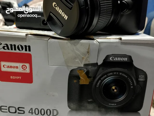 كاميرا كانون d4000 جديده