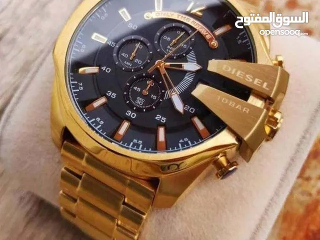 ساعة ماركة ديزل اصلي 100 ٪ كل سناتر شغالة