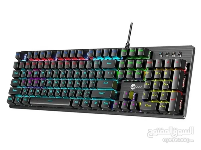 لوحة مفاتيح كيبورد اصلي لأجهزة الكومبيوتر LECOO BY LENOVO GK302 BLUE SWITCH USB WIRED KEYBOARD