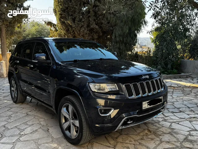Jeep Grand Cherokee Overland 2014 جيب جراند شروكي اوفر لاند 2014 (غير مجمركة) اعفاء